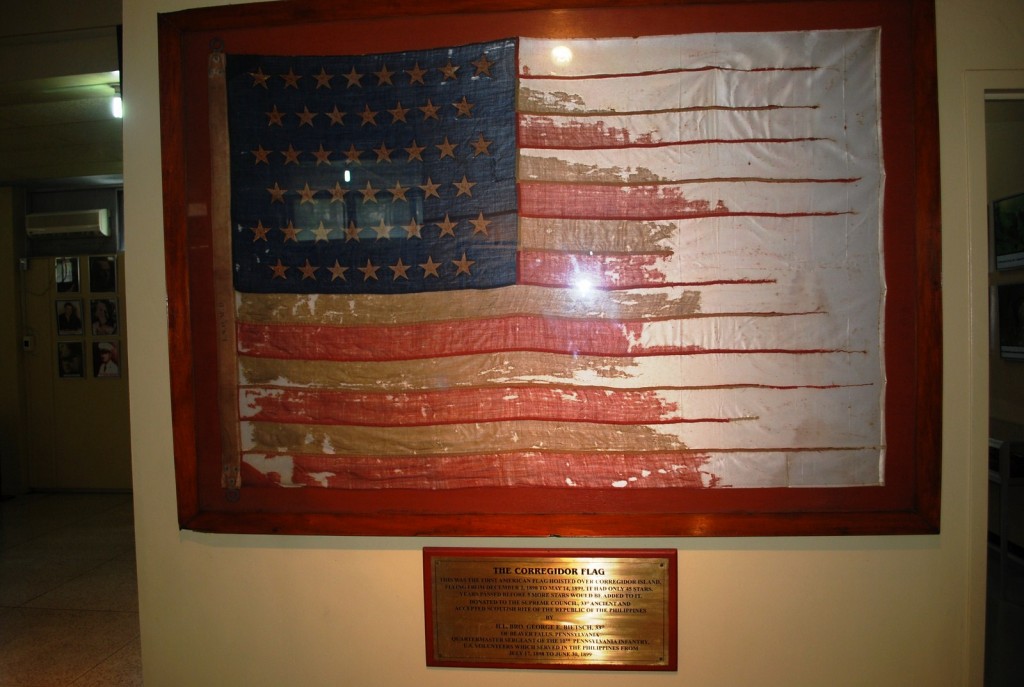 A 45-star American flag