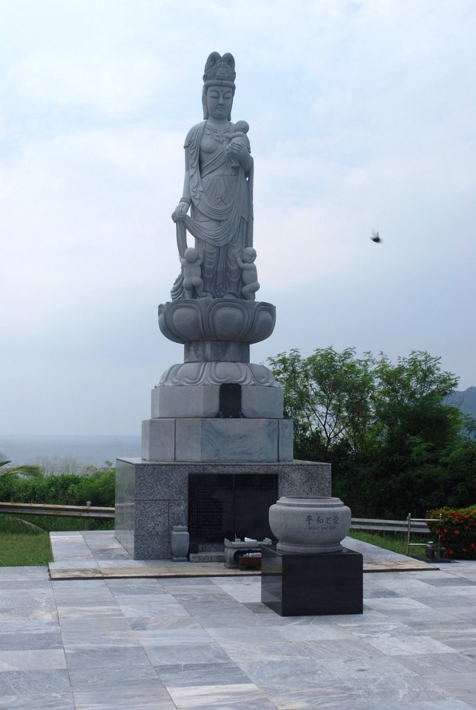 The Jibo-Kannon stone Buddha