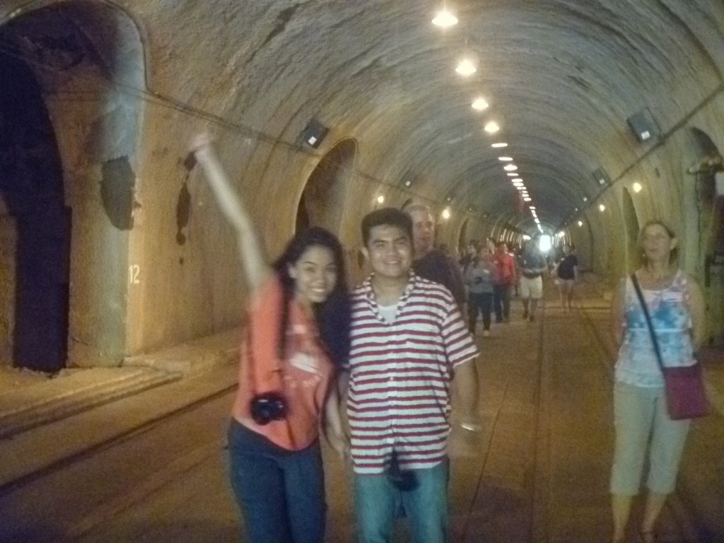 Cheska and Marve at Malinta Tunnel