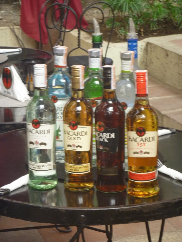 Bacardi's signature rums