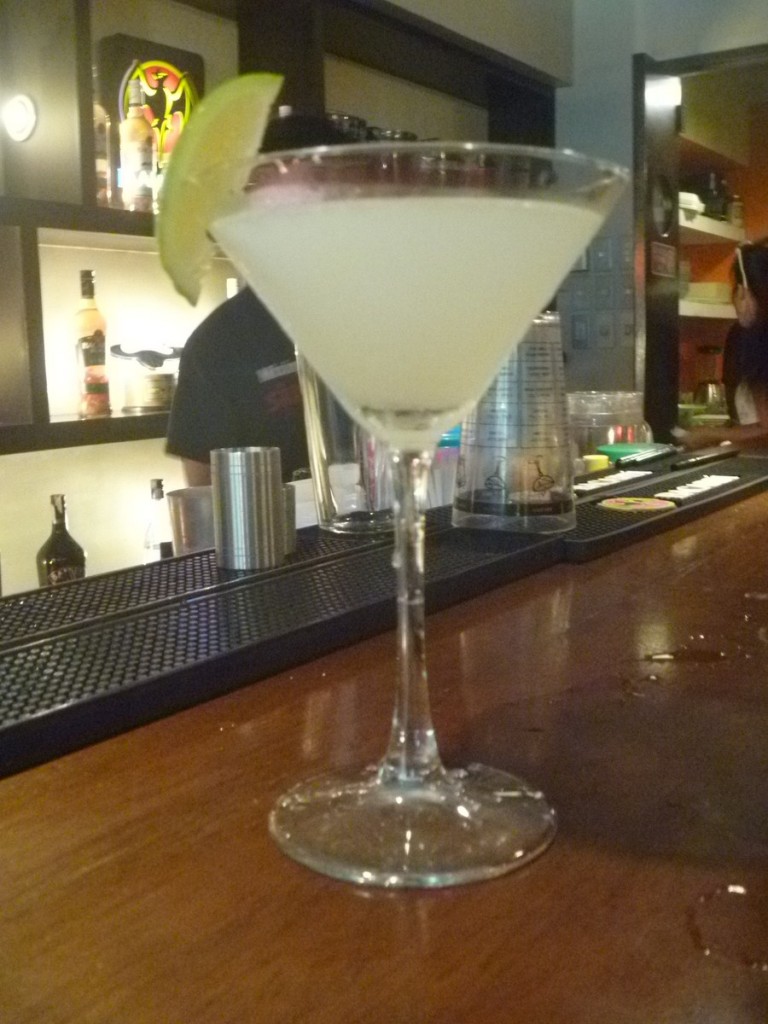 The daquiri prepared by Anthony