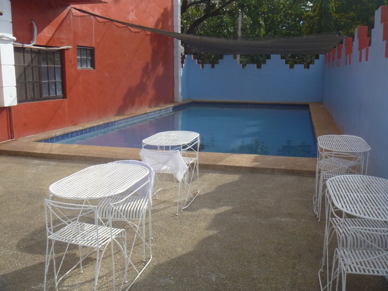 The hotel's swimming pool