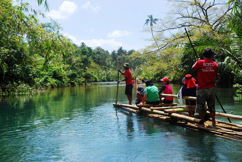 Bamboo Rafting at the Bugang River