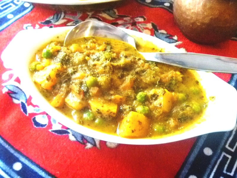 Methi Aloo Matter