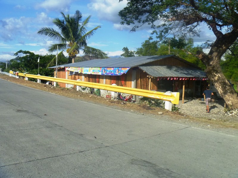 The approach to Cangaranan Bridge